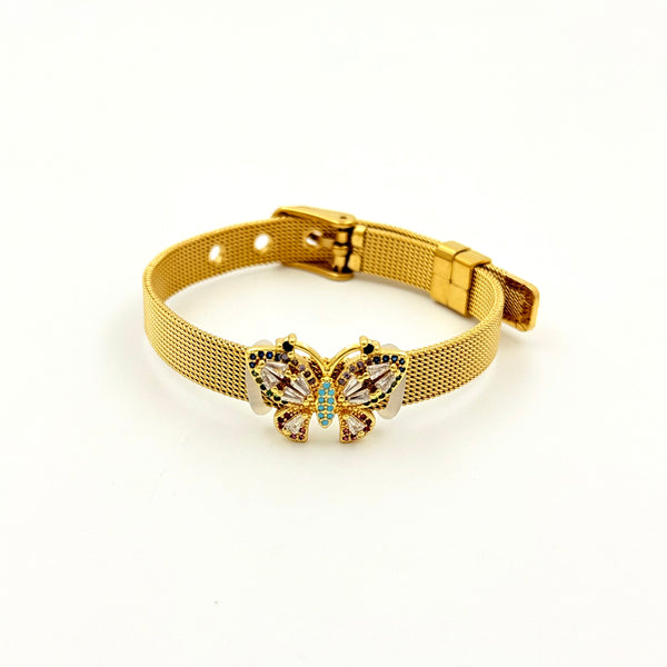 Butterfly Watch Belt Bracelet