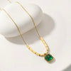 Crystal Cubes Necklace