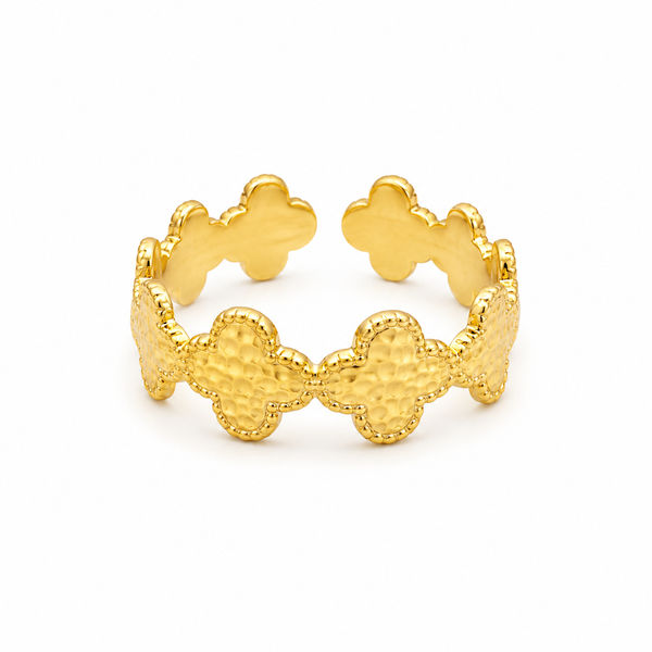 Clover Stacking Ring