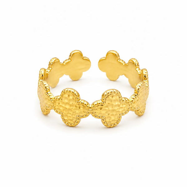 Clover Stacking Ring