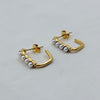 Pearl Luxe Hoops