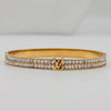 LV Double line Diamond kada