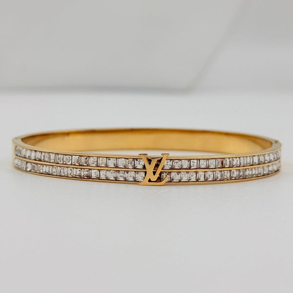 LV Double line Diamond kada