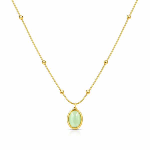 Cat Eye Stone Necklace