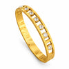 Celeste Crystal Gold Kada