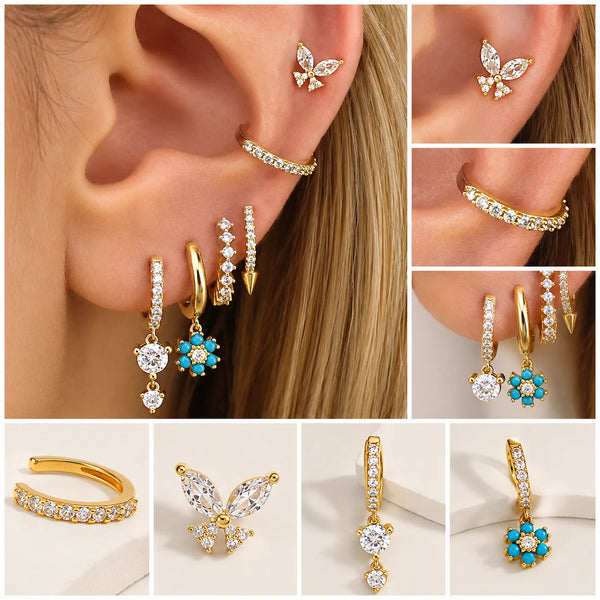 Celeste Luxe Ear Stack - Mismatch