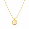 Cream Stone Necklace