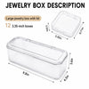 Acrylic Jewelry Organizer Box – Transparent Portable Storage