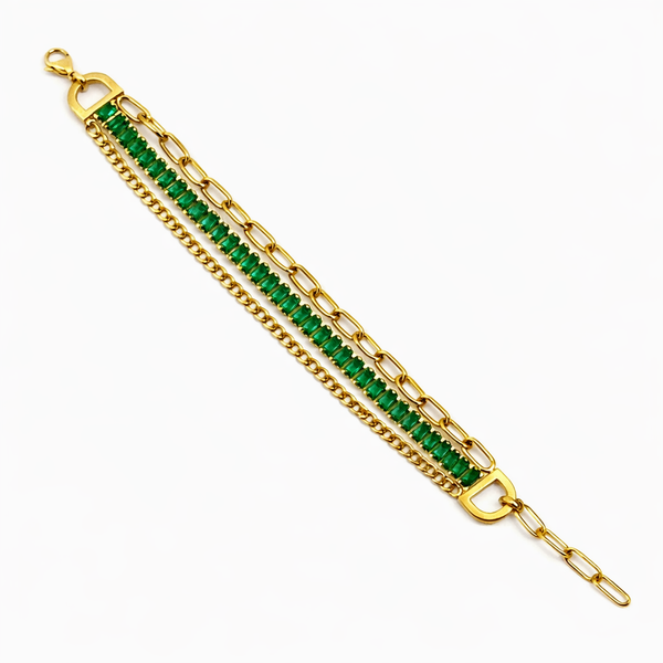 Crystal Armor Bracelet