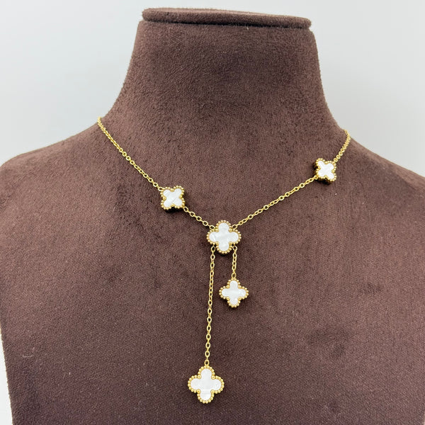 Dangling Clover Necklace