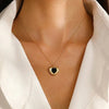 Double Heart Necklace