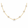 Daisy Pearl Necklace