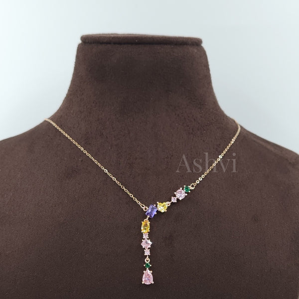 Dangling Crystal Necklace