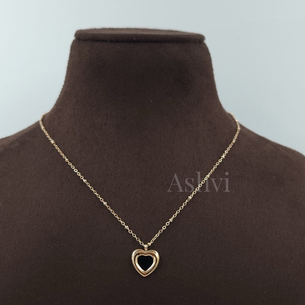 Double Heart Necklace