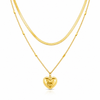 Double Layer Heart Necklace