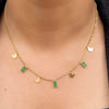 Butterfly Emerald Tanmaniya Necklace