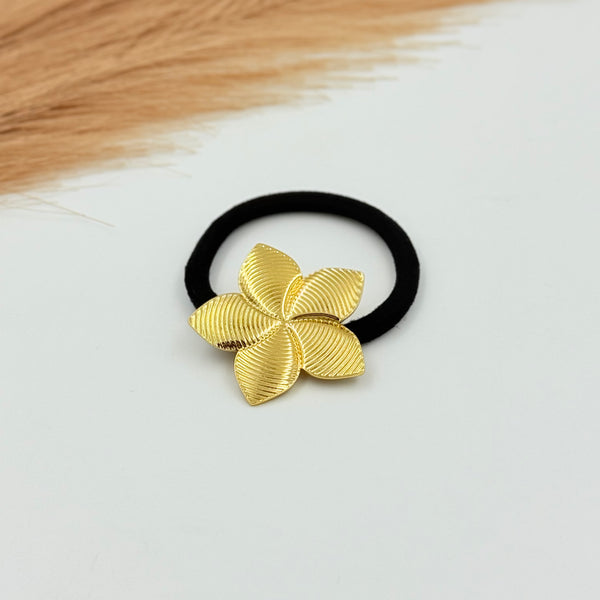 Leaf Flower Hair Tie