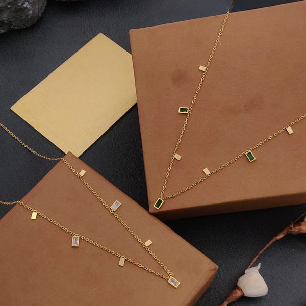 Emerald Tanmaniya Necklace