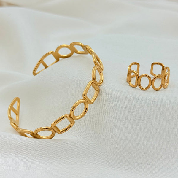 Oval Square Link Combo