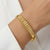 Gold Plated Line Kada