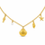 Shell Beach Charm Necklace