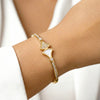 White luxe bloom kada