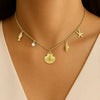 Shell Beach Charm Necklace