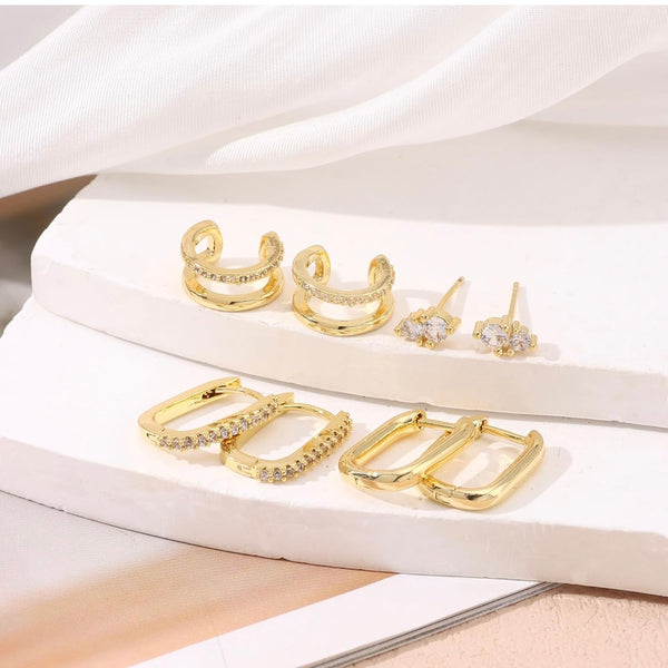Timeless Spark Earrings Set