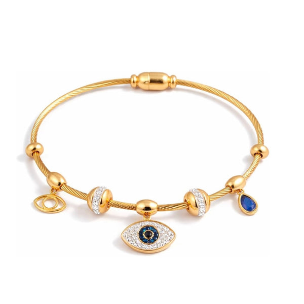 Dangling Evil Eye Kada