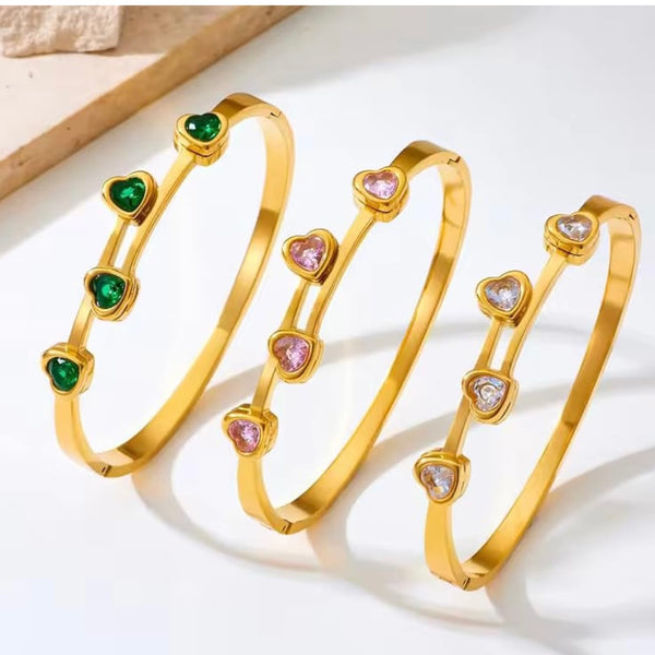 Emerald heart Kada