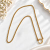 Star Pearl Diamond Multi Charms Necklace