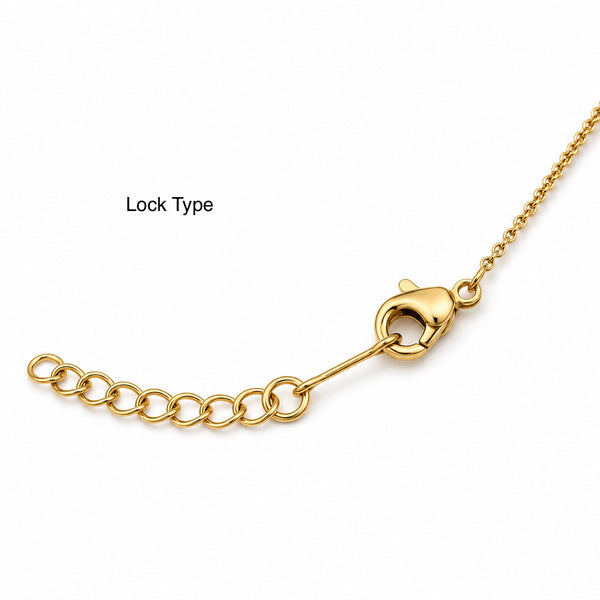 Heart Baby Diamond Necklace