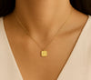Daisy Stamp Necklace