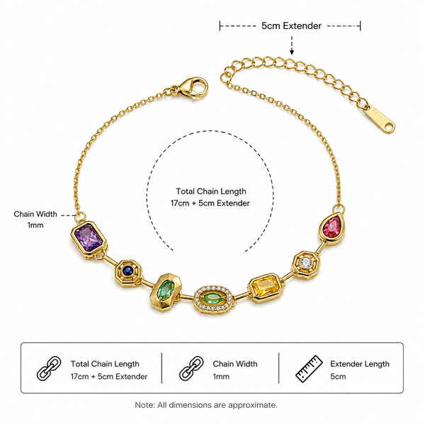 Gem Aura Bracelet