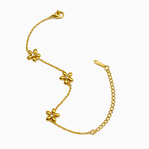 Golden Petal Bracelet