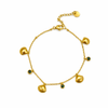 Golden Shell Charm Bracelet