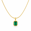 Green Charm Necklace
