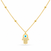 Hamsa Diamond Necklace