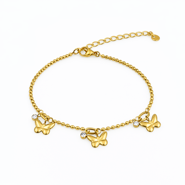 Hanging Butterflies Bracelet