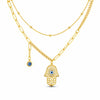 Hanging Hamsa Necklace