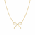 Hollow Bow Necklace