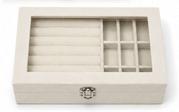 Velvet Jewelry Travel Box