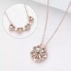 Two in one Heart Clover Necklace