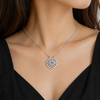 Two in one Heart Clover Necklace