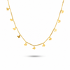 Hanging Butterfly TanmaniyaNecklace