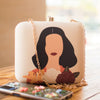 Women Portrait Square Clutch