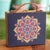 Mandala Print Suitcase Style Clutch