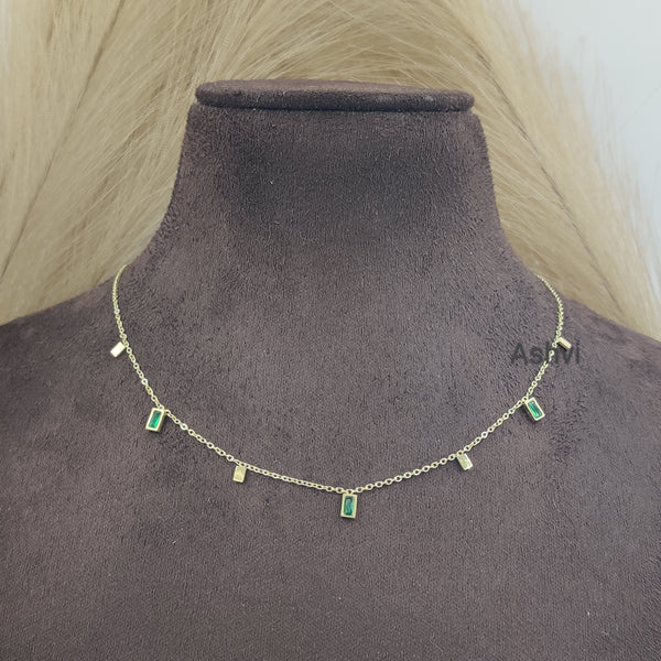 Emerald Tanmaniya Necklace