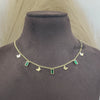 Butterfly Emerald Tanmaniya Necklace
