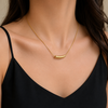 Curved Bar Necklace